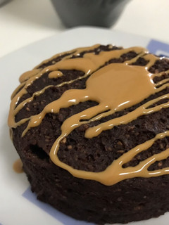 Una foto de Bizcochito de chocolate saludable en 5 min