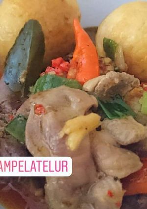 Foto resep Kare Ati Ampela Telur