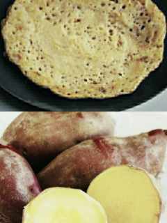 சர்க்கரைவள்ளி கிழங்கு தோசை (Sweet potato dosai recipe in tamil) செய்முறை முக்கிய புகைப்படம்