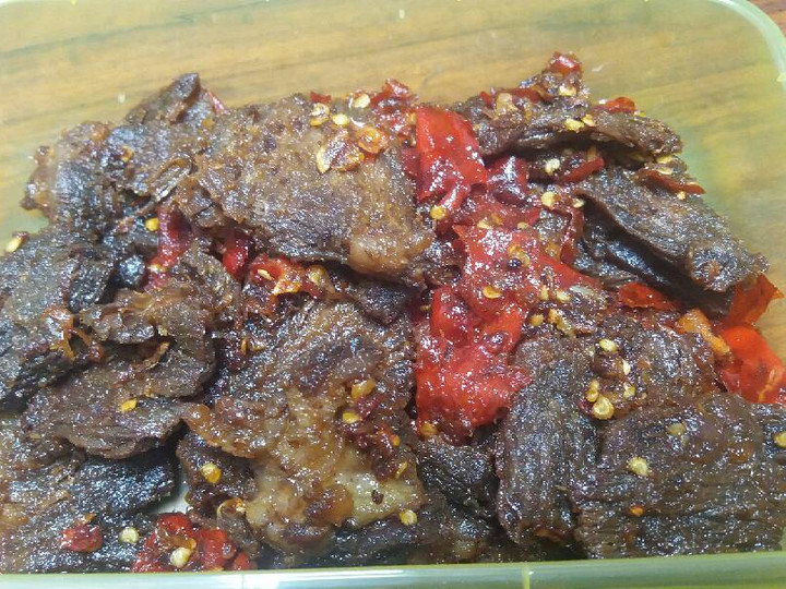 Resep Dendeng balado Anti Gagal