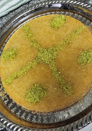 صورة لوصفة كنافة 🍽