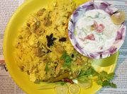 A picture of soyabean rice