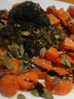 Una foto de Verduras al horno