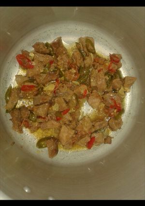 Foto resep Sambal goreng Daging Presto Pedess
