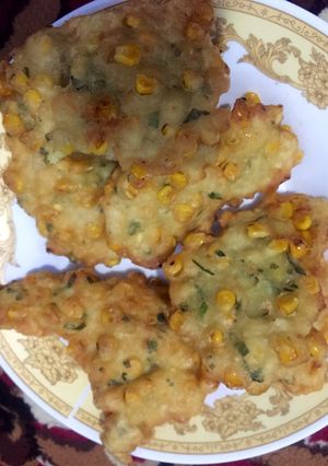 Foto resep Bakwan jagung gurih simple