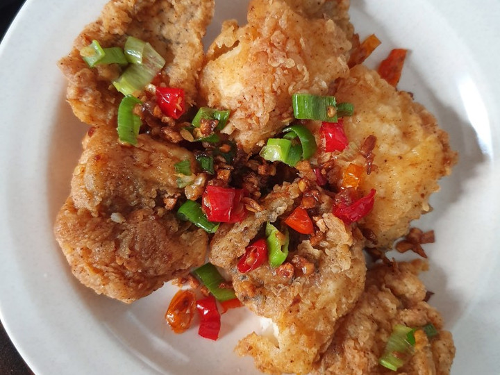 Resep Gurameh crispy cabe garam, Sempurna