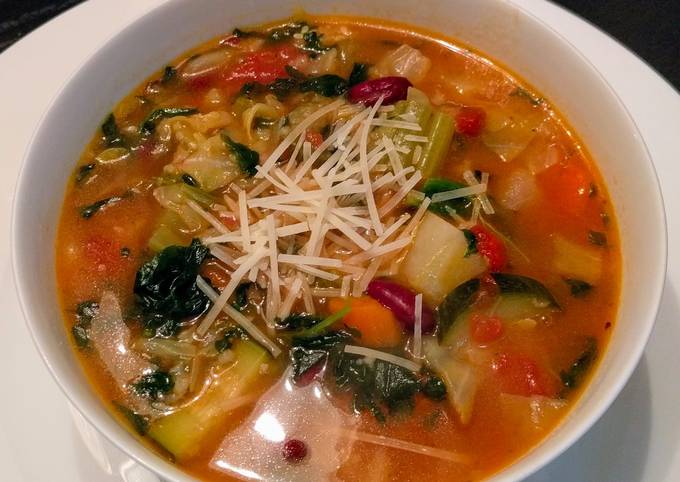 Recipe: Delicious Meatless Main Dish Minestrone