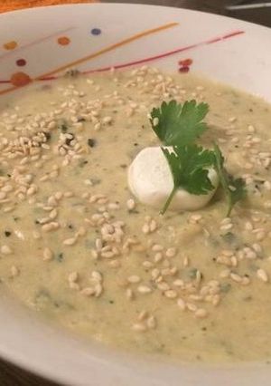 Una foto de Crema de zapallo italiano