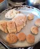 Rosca de chicharrones con Royal