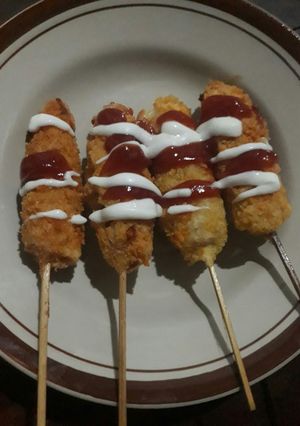 Foto resep Mozza corn dog