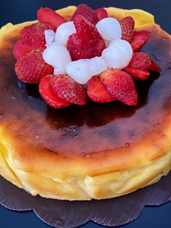 Foto resep Basque burnt cheesecake