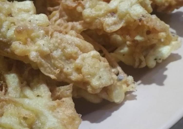 Resep Bakwan Jamur Enoki, Lezat Sekali