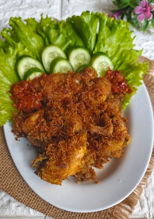 Foto resep Ayam Goreng Serundeng Bumbu Marinasi