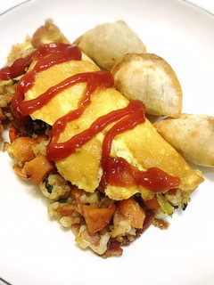 👩🏻🍳熱狗蛋包飯 的食譜成品照片