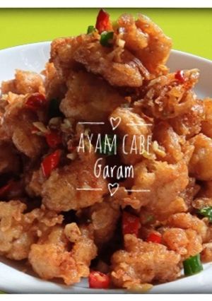 Foto resep Ayam Cabe Garam