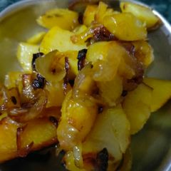 A picture of Simple aloo pyaz ki sabzi.