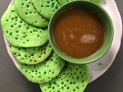 Gambar serabi kinca gula merah