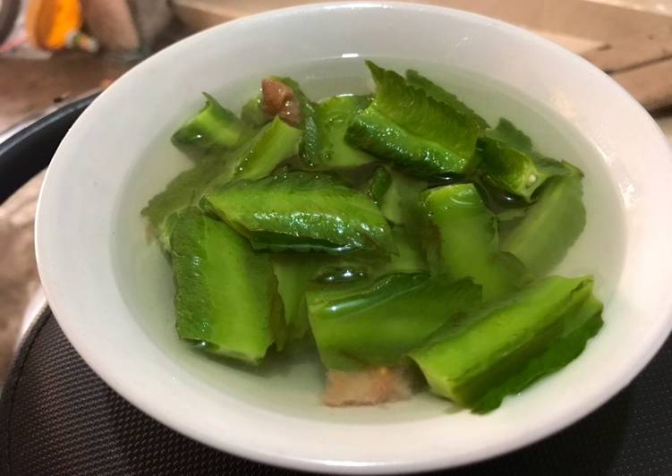 Langkah Mudah untuk Membuat Kecipir sayur bening Anti Gagal