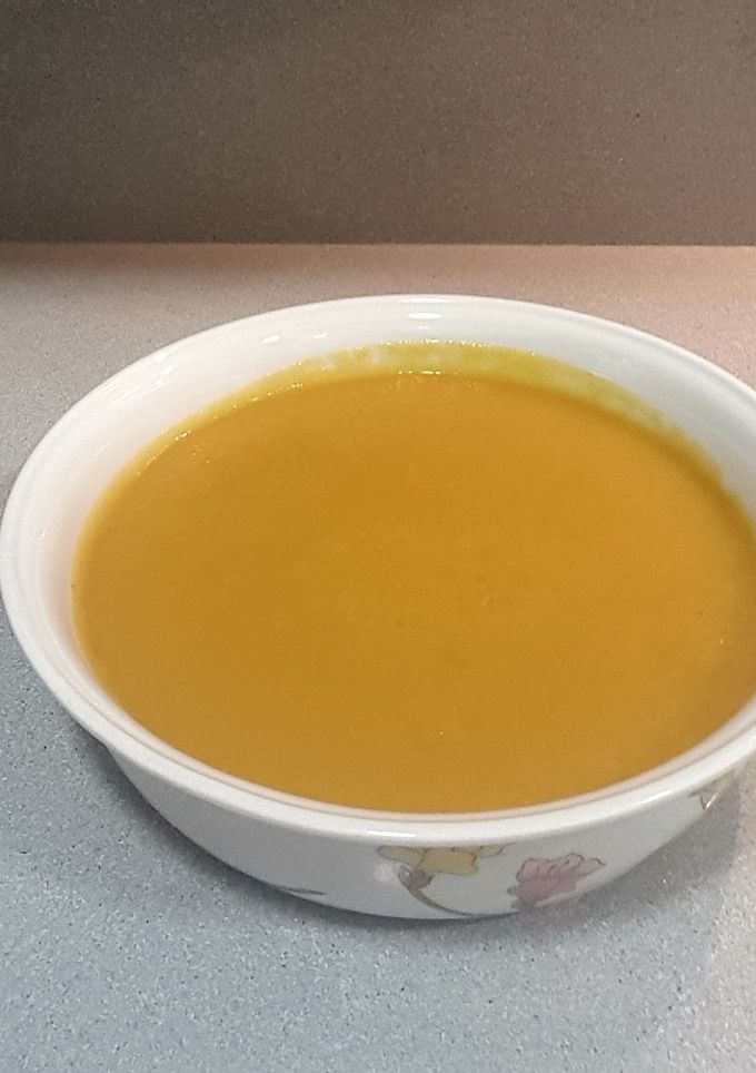 Una foto de Crema de zanahoria