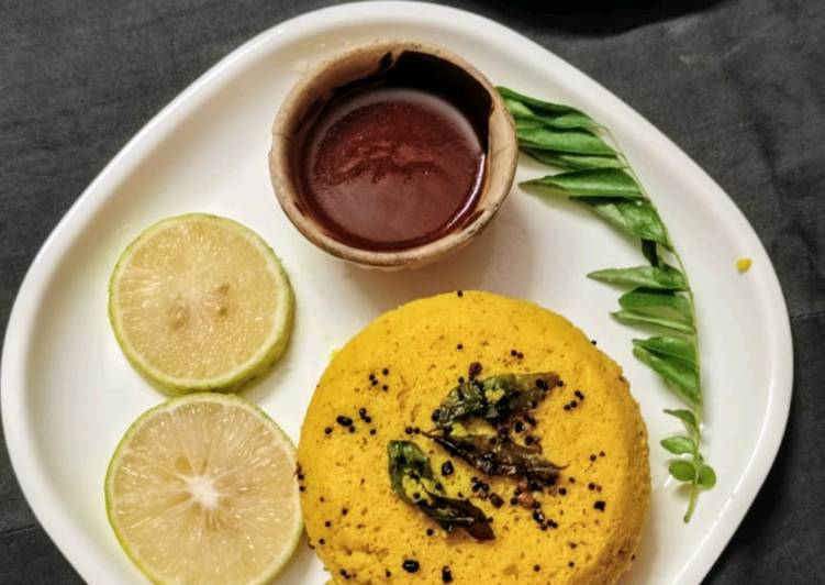 Recipe of Super Quick Homemade Katori Dhokla
