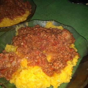 Polenta con tuco (receta de la abuela)