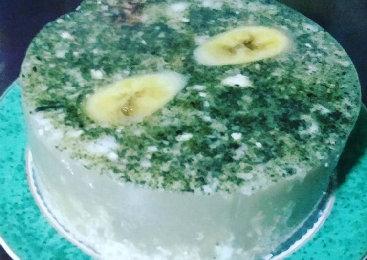 Puding rumput laut