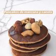 Pancakes de manzana y canela saludables