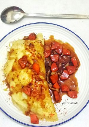 Foto resep Bihun Selimut Telur Saos Teriyaki