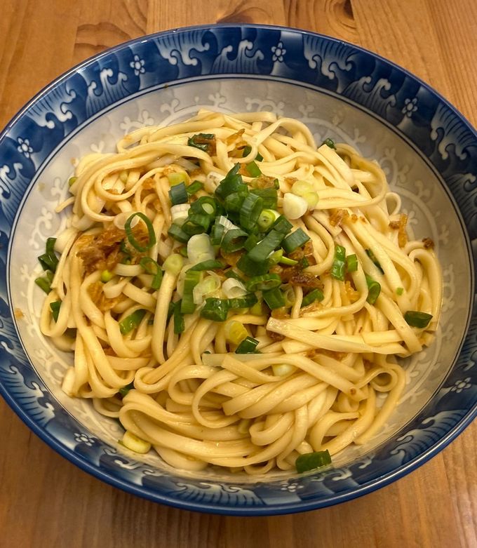 油蔥酥拌麵 的食譜成品照片