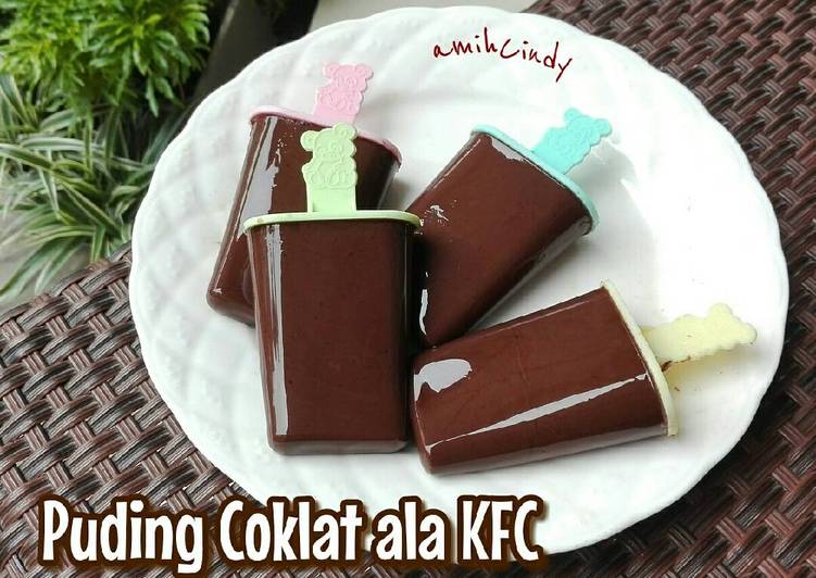 Puding Coklat ala KFC