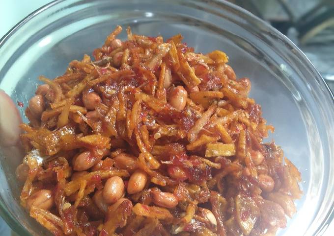 Anti Ribet, Bikin Kering Kentang Teri Pedas Manis Ekonomis Untuk Dijual