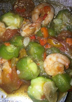 Foto resep Gambas saus tiram