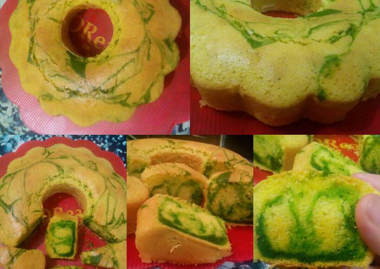 Resep Bolu Labu Kuning Green Tea Anti Gagal