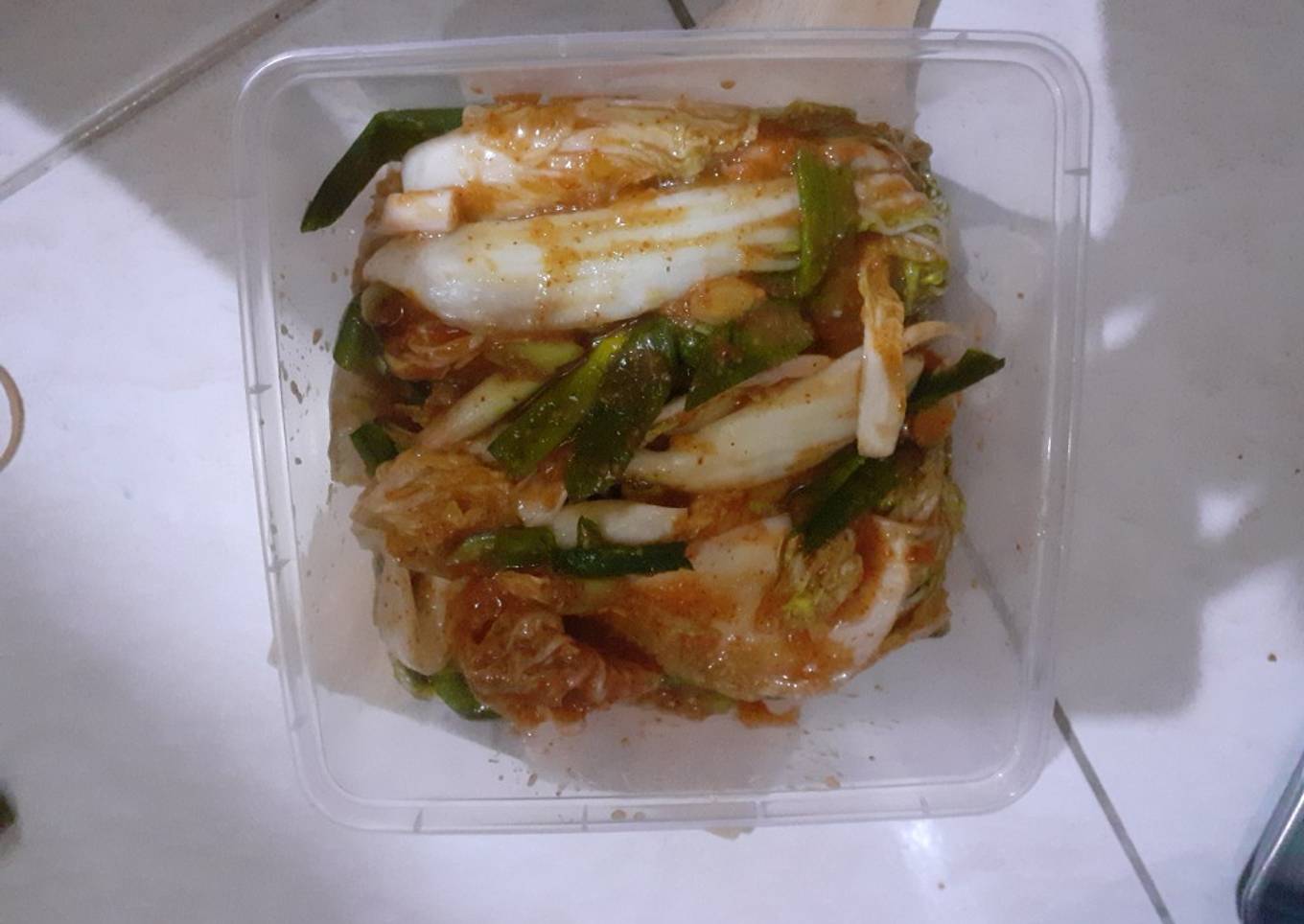 KIMCHI SAWI SEDERHANA HALAL HANDMADE BY ME 😁😁