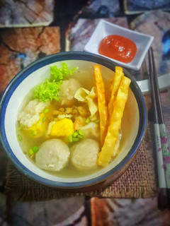 Foto resep Baso kuah jamur dan tahu aci