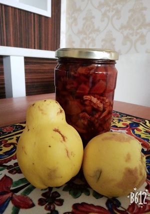 عکسی از دستور مربا به و گردو