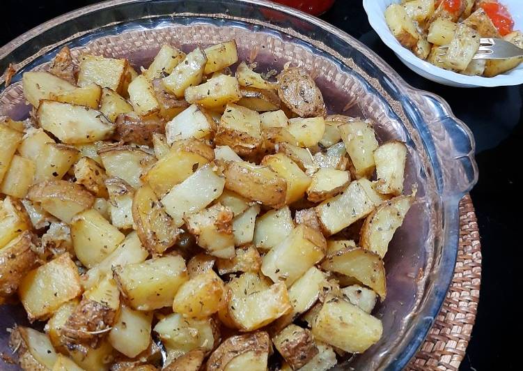 Garlic Potato Baked