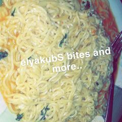 A picture of Peppered indomie.