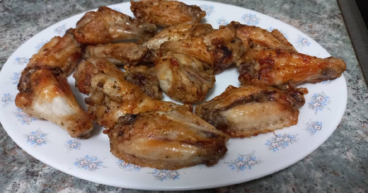 Alitas de pollo especiadas en freidora aire caliente «Cosori» – MI  ALIMENTACIÓN CON ALÉRGIAS