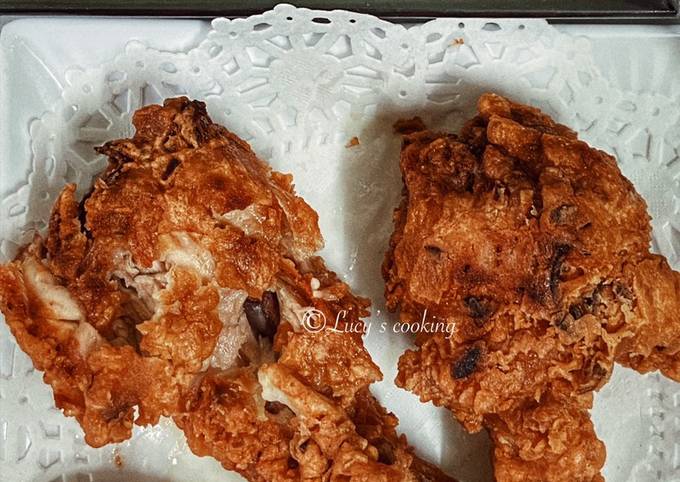 Resipi Ayam Goreng Crispy Oleh Lucy S Cooking Cookpad
