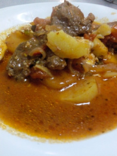 Una foto de Bifes a la criolla🍲