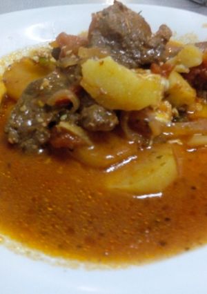 Una foto de Bifes a la criolla🍲