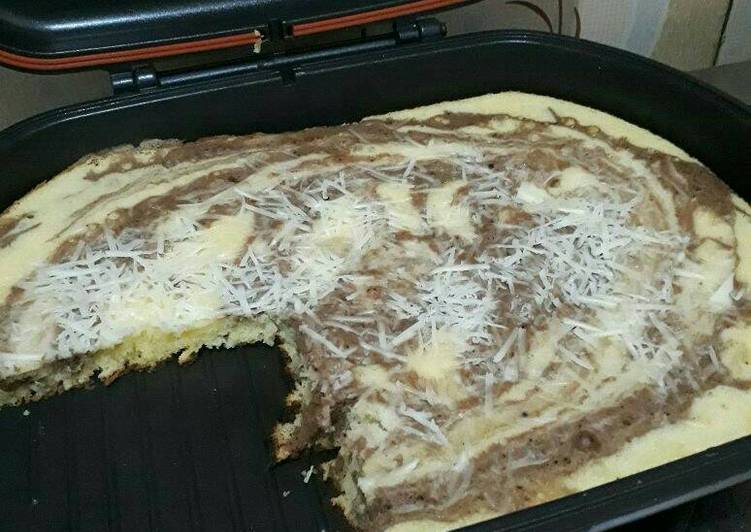 Bolu Zebra Keju Praktis ala Bunda Sofia