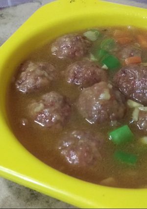 Foto resep Meatball Saus Tiram MPASI 1y+