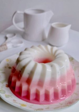 Foto resep Pudding Strawberry