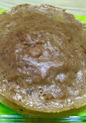 Hình của món Pate gan nướng cách thuỷ.