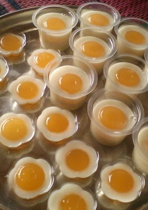 Foto resep Puding Telor Ceplok