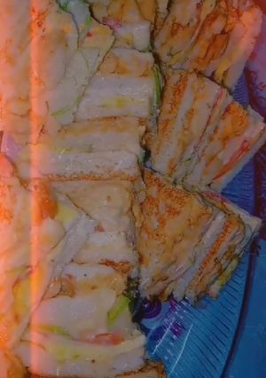 A picture of Grill Tikka sandwhich.