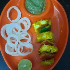 A picture of Paneer tikka.