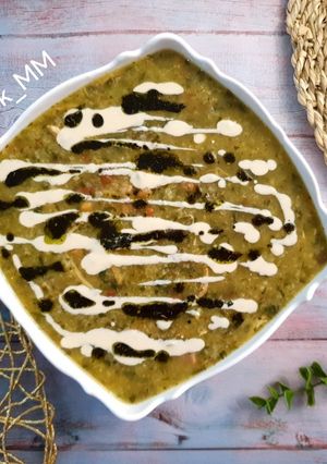 عکسی از دستور آش مرغ و برنج